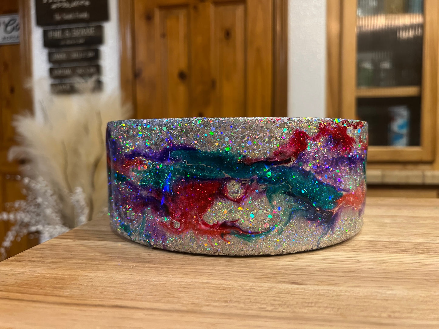 Glitter dog cheap bowl