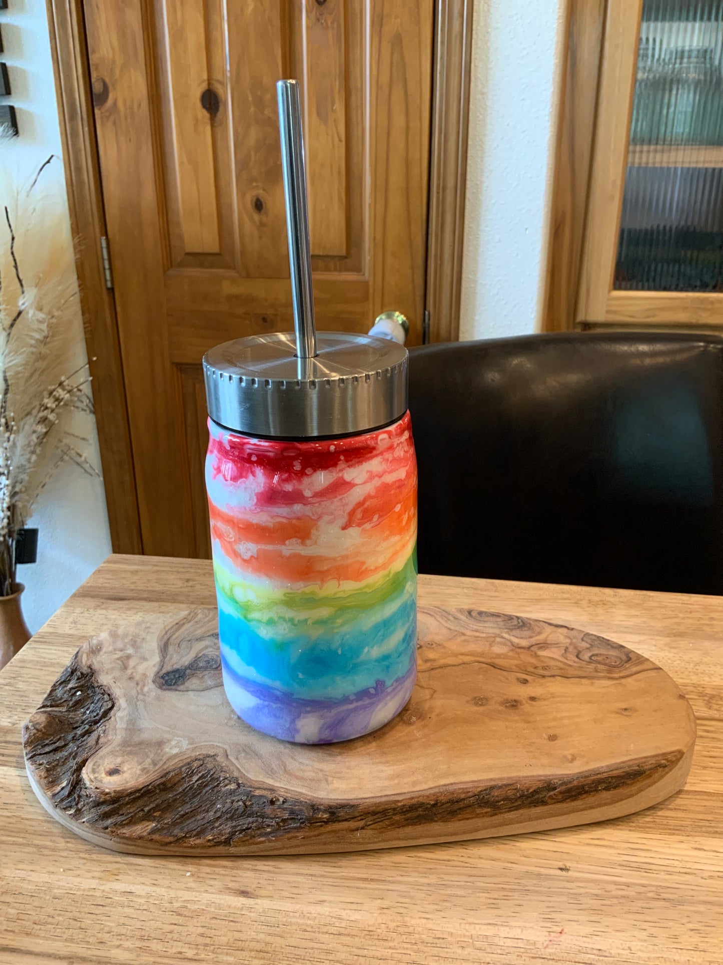 Custom Alcohol Ink Tumbler